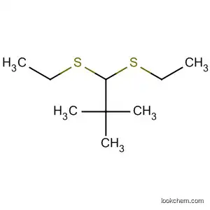 Molecular Structure of 93338-67-1 (Propane, 1,1-bis(ethylthio)-2,2-dimethyl-)