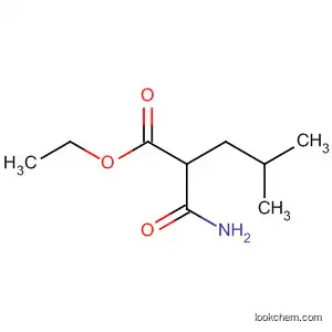 Molecular Structure of 93341-04-9 (Pentanoic acid, 2-(aminocarbonyl)-4-methyl-, ethyl ester)