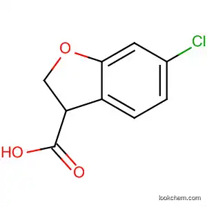 Molecular Structure of 93670-12-3 (3-Benzofurancarboxylic acid, 5-chloro-2,3-dihydro-)