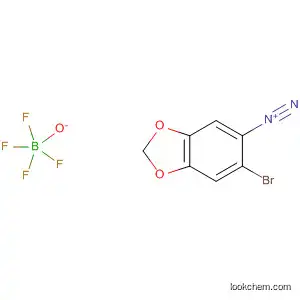 1,3-Benzodioxole-5-diazonium, 6-bromo-, tetrafluoroborate(1-)