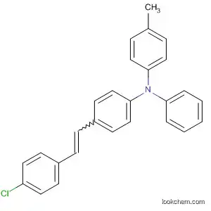 N- 페닐 -N- (p- 톨릴) -4- [2- (4- 클로로 페닐)에 테닐] 아닐린