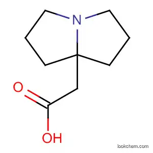 Molecular Structure of 94794-30-6 (pyrrolizidine-7α-acetic acid)