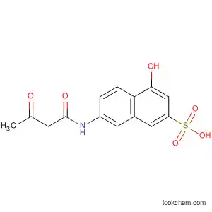 Molecular Structure of 94850-73-4 (2-Naphthalenesulfonic acid, 7-[(1,3-dioxobutyl)amino]-4-hydroxy-)