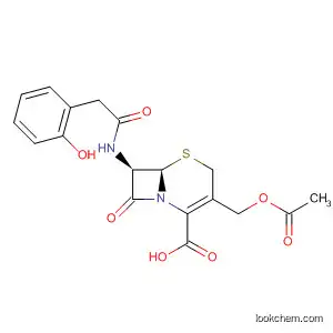 5-Thia-1-azabicyclo[4.2.0]oct-2-ene-2-carboxylic acid,
3-[(acetyloxy)methyl]-7-[[(2S)-hydroxyphenylacetyl]amino]-8-oxo-,
(6R,7R)-