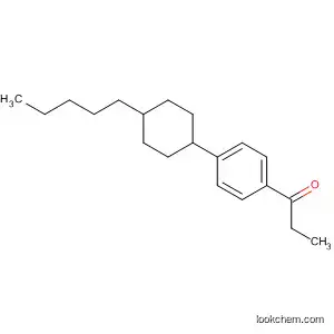 Molecular Structure of 95149-36-3 (1-Propanone, 1-[4-(4-pentylcyclohexyl)phenyl]-, trans-)