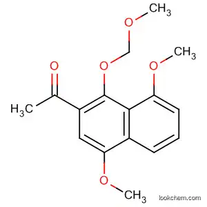 Ethanone, 1-[4,8-dimethoxy-1-(methoxymethoxy)-2-naphthalenyl]-