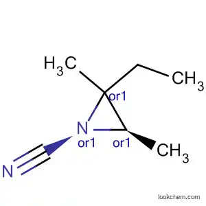 1-아지리딘카보니트릴,2-에틸-2,3-디메틸-,시스-(9CI)