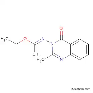 Ethanimidic acid, N-(2-methyl-4-oxo-3(4H)-quinazolinyl)-, ethyl ester