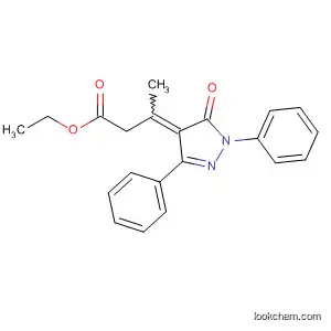 Butanoic acid,
3-(1,5-dihydro-5-oxo-1,3-diphenyl-4H-pyrazol-4-ylidene)-, ethyl ester