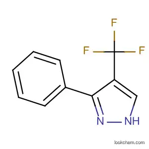 Molecular Structure of 96256-52-9 (1H-Pyrazole, 3-phenyl-4-(trifluoromethyl)-)