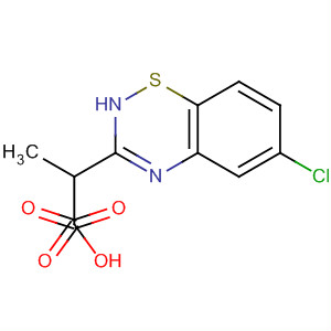 2H-1,2,4-Benzothiadiazine-3-propanoic acid, 6-chloro-, 1,1-dioxide