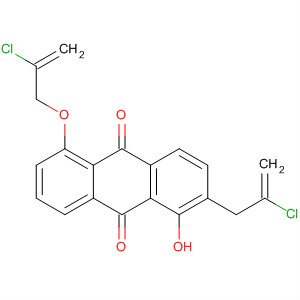 9,10-Anthracenedione,  2-(2-chloro-2-propenyl)-5-[(2-chloro-2-propenyl)oxy]-1-hydroxy-