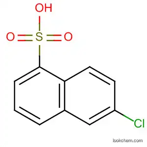 Molecular Structure of 102878-12-6 (6-Chloronaphthalene-1-sulfonic acid)