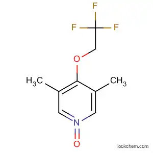 Pyridine, 3,5-dimethyl-4-(2,2,2-trifluoroethoxy)-, 1-oxide
