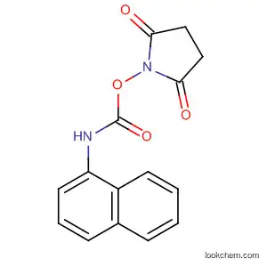 Molecular Structure of 103835-64-9 (2,5-Pyrrolidinedione, 1-[[(1-naphthalenylamino)carbonyl]oxy]-)
