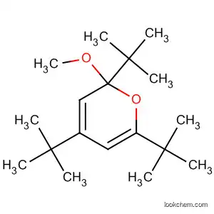 Molecular Structure of 104086-26-2 (2H-Pyran, 2,4,6-tris(1,1-dimethylethyl)-2-methoxy-)