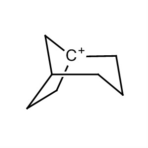 Molecular Structure of 105136-01-4 (Bicyclo[3.2.1]oct-1-ylium)