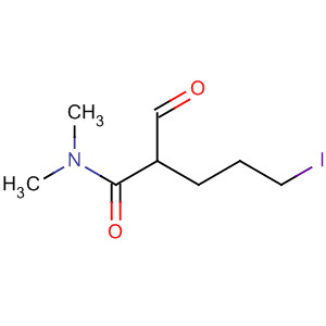 Molecular Structure of 105664-94-6 (Pentanamide, 2-formyl-5-iodo-N,N-dimethyl-)