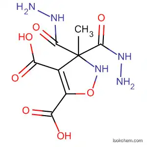 Molecular Structure of 106584-69-4 (4,5-Isoxazoledicarboxylic acid, 3-methyl-, dihydrazide)