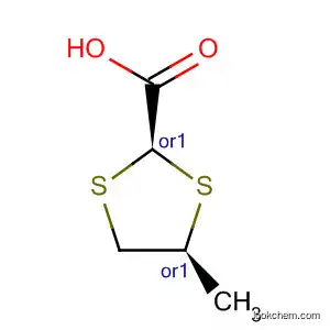 Molecular Structure of 106723-93-7 (1,3-Dithiolane-2-carboxylic acid, 4-methyl-, cis-)