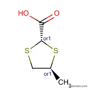 Molecular Structure of 106724-05-4 (1,3-Dithiolane-2-carboxylic acid, 4-methyl-, trans-)
