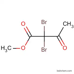 Molecular Structure of 106775-99-9 (Butanoic acid, 2,2-dibromo-3-oxo-, methyl ester)