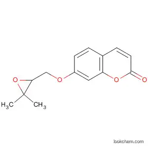 Molecular Structure of 106894-34-2 (7-[(3,3-Dimethyl-2-oxiranyl)methoxy]-2H-1-benzopyran-2-one)