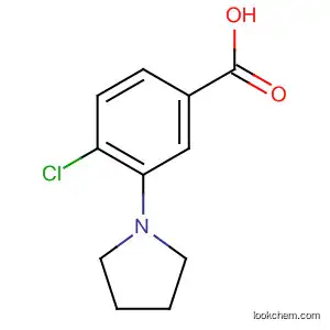 4-CHLORO-3-PYRROLIDIN-1-YL-벤조산