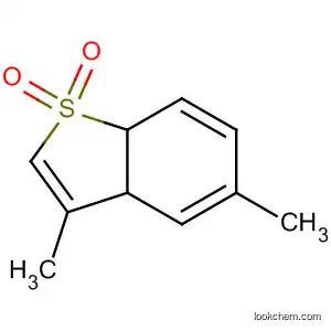 Molecular Structure of 108919-97-7 (Benzo[b]thiophene, 3a,7a-dihydro-3,5-dimethyl-, 1,1-dioxide)