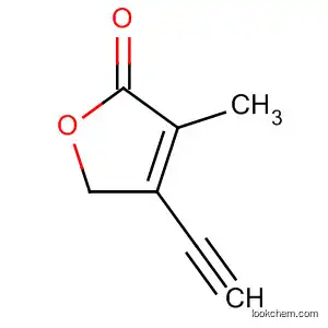 Molecular Structure of 109273-65-6 (2(5H)-Furanone, 4-ethynyl-3-methyl-)