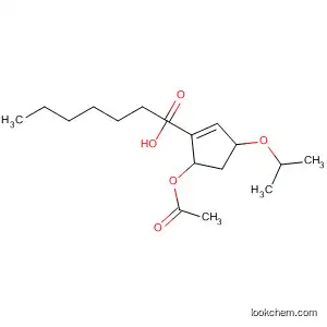 1-Cyclopentene-1-heptanoic acid, 5-(acetyloxy)-3-hydroxy-,
1-methylethyl ester, cis-