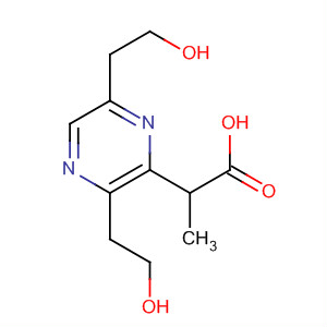 3,6-Bis(2-hydroxyethyl)-2-pyrazinepropanoic Acid