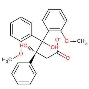 Molecular Structure of 110743-91-4 (1,2-Ethanediol, 1,1-bis(2-methoxyphenyl)-2-phenyl-, 2-acetate, (R)-)