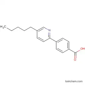 4-(5-Pentylpyridin-2-yl)benzoic acid