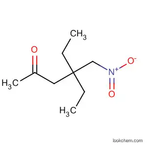 Molecular Structure of 111904-09-7 (2-Hexanone, 4-ethyl-4-(nitromethyl)-)