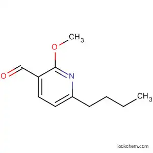 3-Pyridinecarboxaldehyde, 6-butyl-2-methoxy-