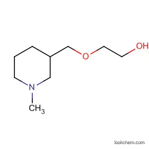 Molecular Structure of 112391-02-3 (2-(1-Methyl-piperidin-3-ylMethoxy)-ethanol)