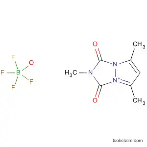 1H-Pyrazolo[1,2-a][1,2,4]triazol-4-ium,
2,3-dihydro-2,5,7-trimethyl-1,3-dioxo-, tetrafluoroborate(1-)