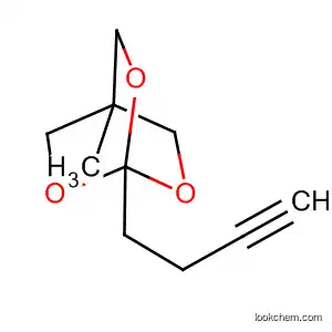Molecular Structure of 112532-68-0 (2,6,7-Trioxabicyclo[2.2.2]octane, 4-methyl-1-(3-butynyl)-)