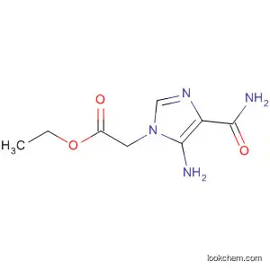 1H-Imidazole-1-acetic acid, 5-amino-4-(aminocarbonyl)-, ethyl ester