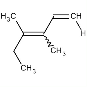 Molecular Structure of 112655-32-0 (1,3-Hexadiene, 3,4-dimethyl-, (Z)-)