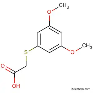 Molecular Structure of 112664-33-2 (Acetic acid, [(3,5-dimethoxyphenyl)thio]-)