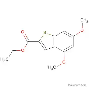 Molecular Structure of 112664-44-5 (ethyl 4,6-dimethoxybenzothiophene-2-carboxylate)