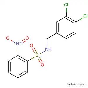 Benzenesulfonamide, N-[(3,4-dichlorophenyl)methyl]-2-nitro-