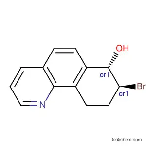 Benzo[h]quinolin-7-ol, 8-bromo-7,8,9,10-tetrahydro-, trans-