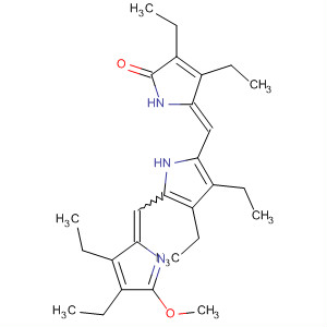 2H-Pyrrol-2-one, 5-[[5-[(3,4-diethyl-5-methoxy-2H-pyrrol-2-ylidene)methyl]-3,4-diethyl-1H- pyrrol-2-yl]methylene]-3,4-diethyl-1,5-dihydro-, (Z,Z)-