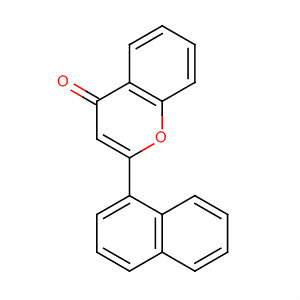 4H-1-Benzopyran-4-one, 2-(1-naphthalenyl)-