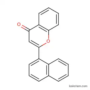 Molecular Structure of 113486-35-4 (4H-1-Benzopyran-4-one, 2-(1-naphthalenyl)-)