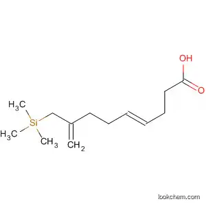 Molecular Structure of 113542-20-4 (4,8-Nonadienoic acid, 8-[(trimethylsilyl)methyl]-, (E)-)
