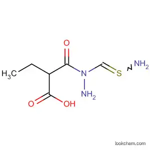 Molecular Structure of 113836-63-8 (Butanoic acid, 2-(aminothioxomethyl)hydrazide)